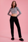 Cropped Manga Longa