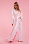 Robe Longo Cetim Maternidade