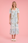 Camisola Longa Pássaros Viscose