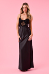 CAMISOLA LONGA RENDA BOUQUET