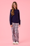 PIJAMA FLANELA KIDS FEMININO