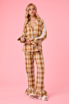 PIJAMA CLAIRE RENDA FLANELA