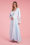 Robe Longo Cetim Maternidade