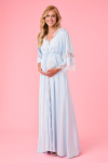 ROBE BOTOES CETIM LISO RENDA RIGIDA