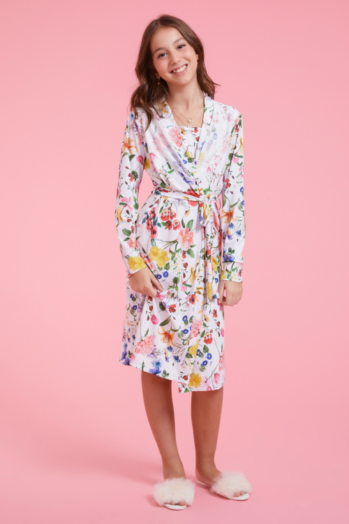 Robe Curto Kids Malha Floral