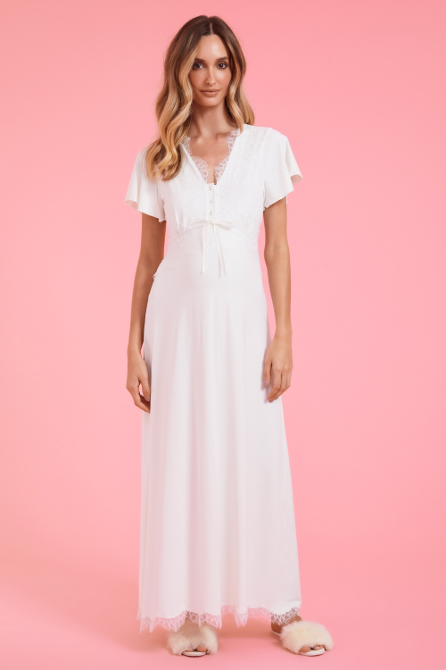 Camisola Longa Malha Maternidade