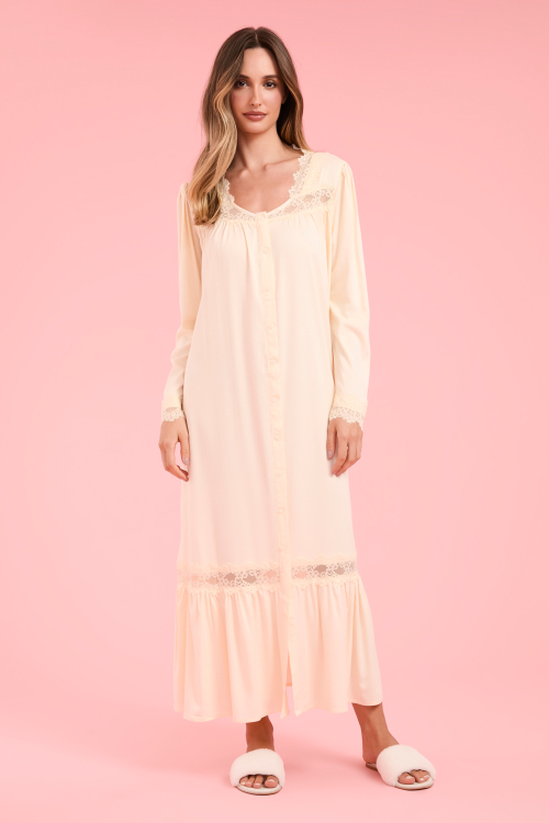Camisola Manga Longa Fancy Perola