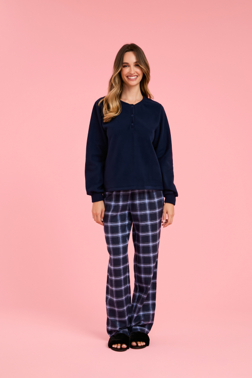 Pijama Punho Flanela