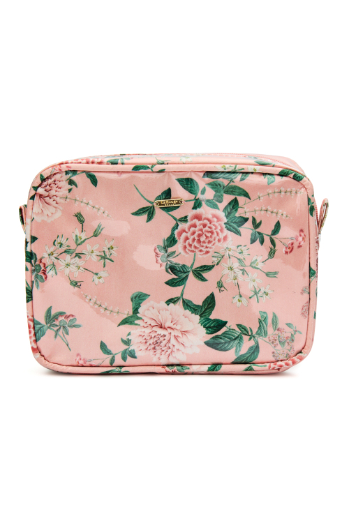 NECESSAIRE MEDIA FECHADA PINKISH PETALS