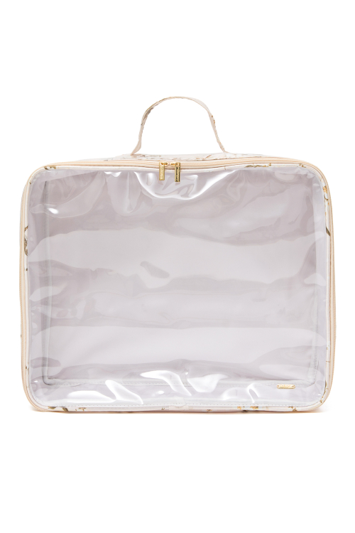 NECESSAIRE MALA TRANSPARENTE GRANDE CEREJEIRA