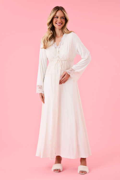 ROBE LONGO BOTOES MALHA FRIA