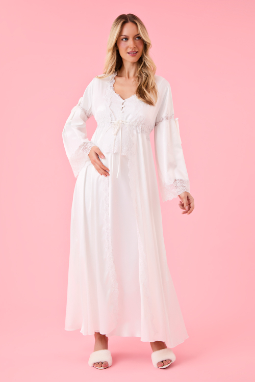 ROBE BOTOES CETIM MATERNIDADE