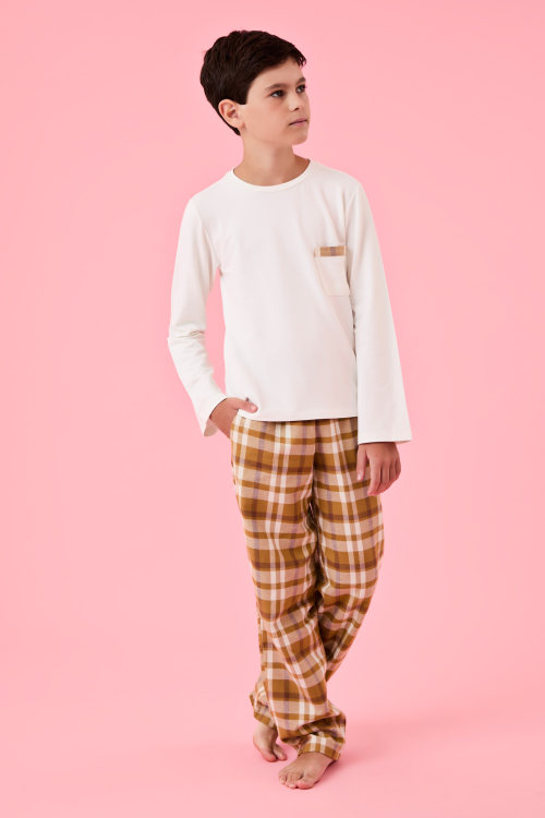 PIJAMA FLANELA KIDS MASCULINO