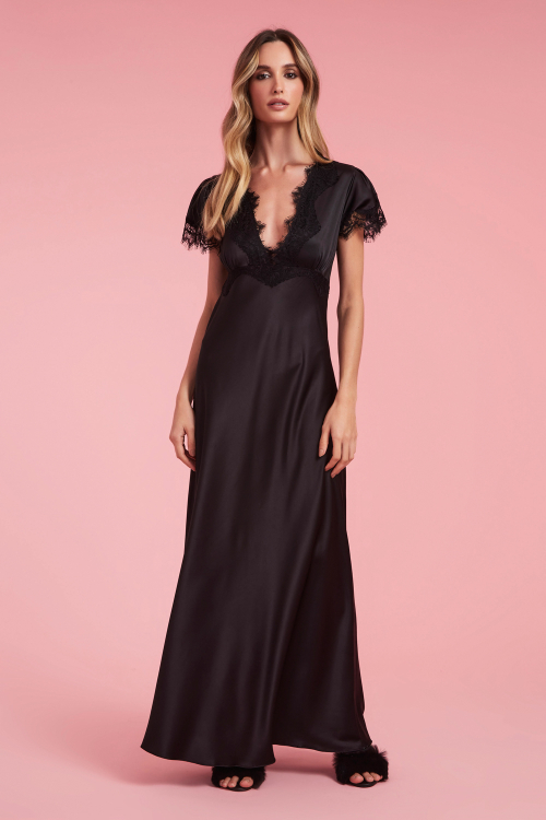 Camisola Longa Sexy Bouquet